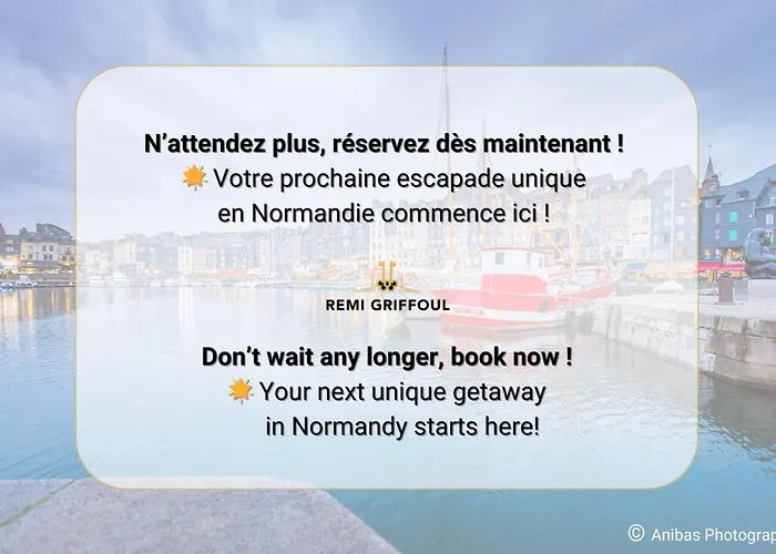 Hébergement de vacances La Maison Du Puits With Wood-burning Stove Center 5p Honfleur