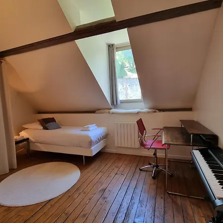 La Maison Du Puits With Wood-burning Stove Center 5p Casa de Férias *